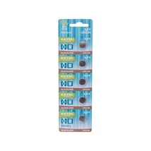 gombelem klt. 5 db, alkáli, 1,5V, méret: (LR1130); hosszú étettartam, bliszteren