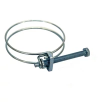 HERON dupla drótbilincs 055mm, állítható, 2"-os spirál merevítésű szívócsőhöz