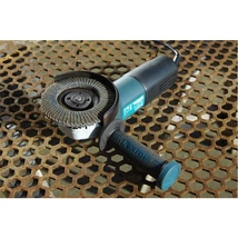 lamellás csiszoló INOX, acél és ALU munkadarabok csiszolására, 115×22mm; P80