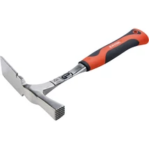 EXTOL premium kőműves kalapács berlini, szeghúzós ; egy darabban kovácsolt nyéllel, 600g