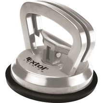 EXTOL premium üvegemelő (vákuumos üvegfogó tappancs), egyfejes, max. 50kg teherbírás, átmérő: 118mm, ALU ötvözet