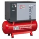 FINI PULSAR EVO BK113-270-4 OLAJKENÉSŰ HANGSZIGETELT KOMPRESSZOR 480l/perc 10 bar tartály 270 liter 400V