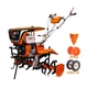 RURIS 915K Benzinmotoros kapálógép, rotációs kapa, 420cm3, 2x4 kapatag, 2+1 sebesség,  +gumikerék, +töltögető, +20kg keréksúly