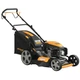 Riwall RPM 4640 PRO Benzinmotoros önjáró fűgyűjtős fűnyíró, 46cm, OHV 166cm3, oldalkidobó, mulcsbetét, csapágyazott kerék